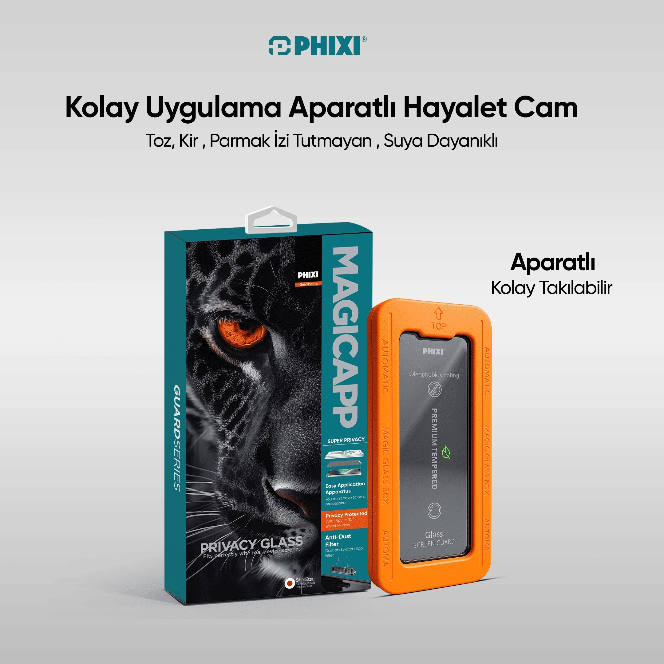 PHİXİ MAGİCAPP PRİVACY (HAYALET) APARATLI EKRAN KORUMA