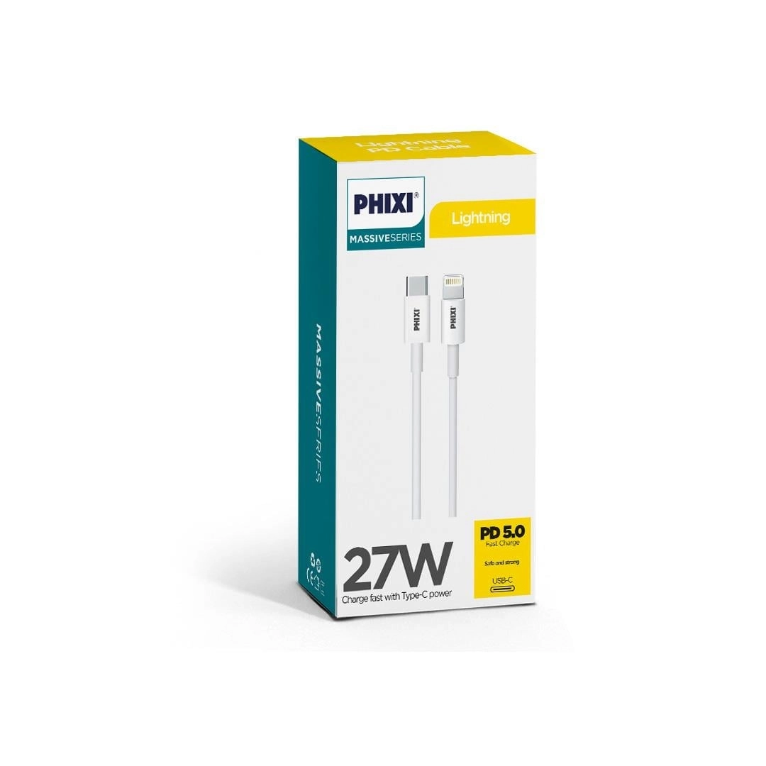 CB408L 30LU PAKET 27W PD 5.0A TYPE-C TO LİGHTNİNG KABLO