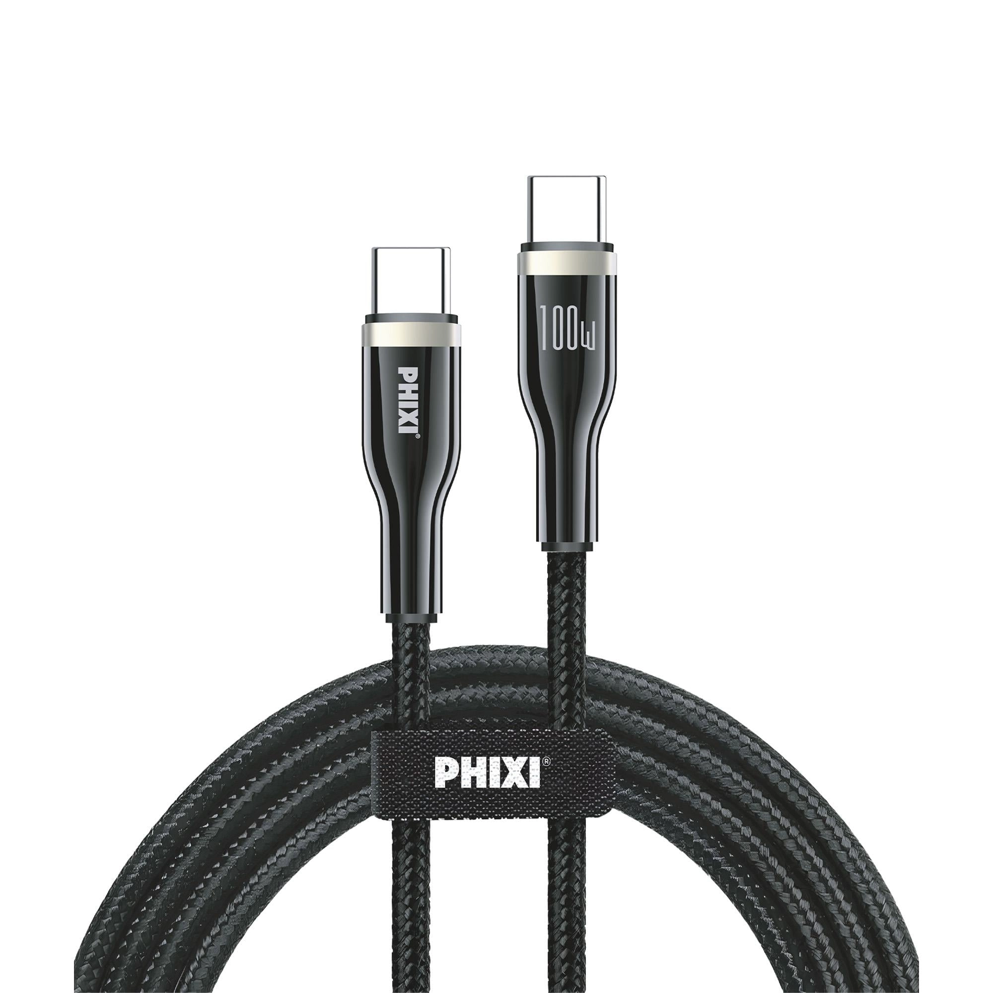 PHİXİ UPD4170T 100W TYPE-C TO TYPE-C KABLO