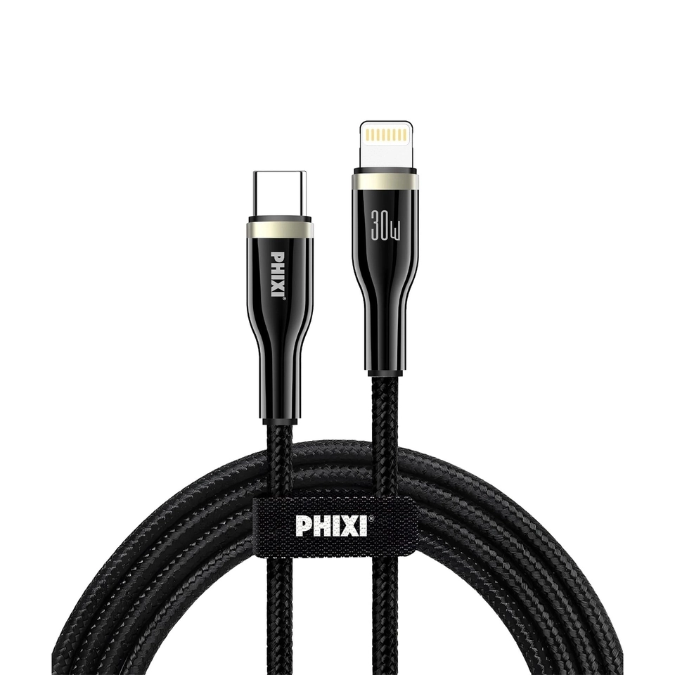 PHİXİ UPD4170L 30W TYPE-C TO LİGHTNİNG KABLO