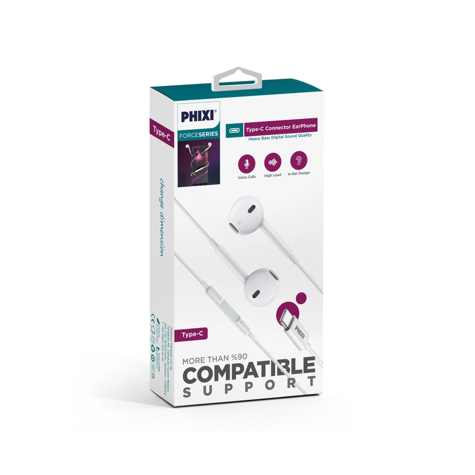 PHİXİ HS636 TYPE-C KABLOLU KULAKLIK
