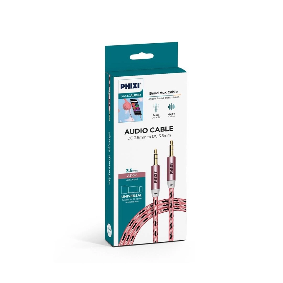 PHİXİ A810 HASIR 3.5mm AUX KABLO