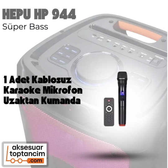HEPU HP-944 BLUETOOTH EXTRA BASS HOPARLÖR