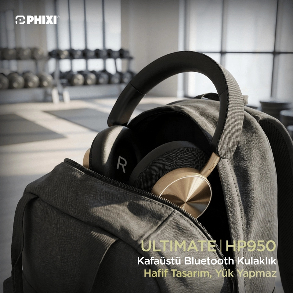 PHİXİ HP950 (ANC+) KAFAÜSTÜ BLUETOOTH KULAKLIK