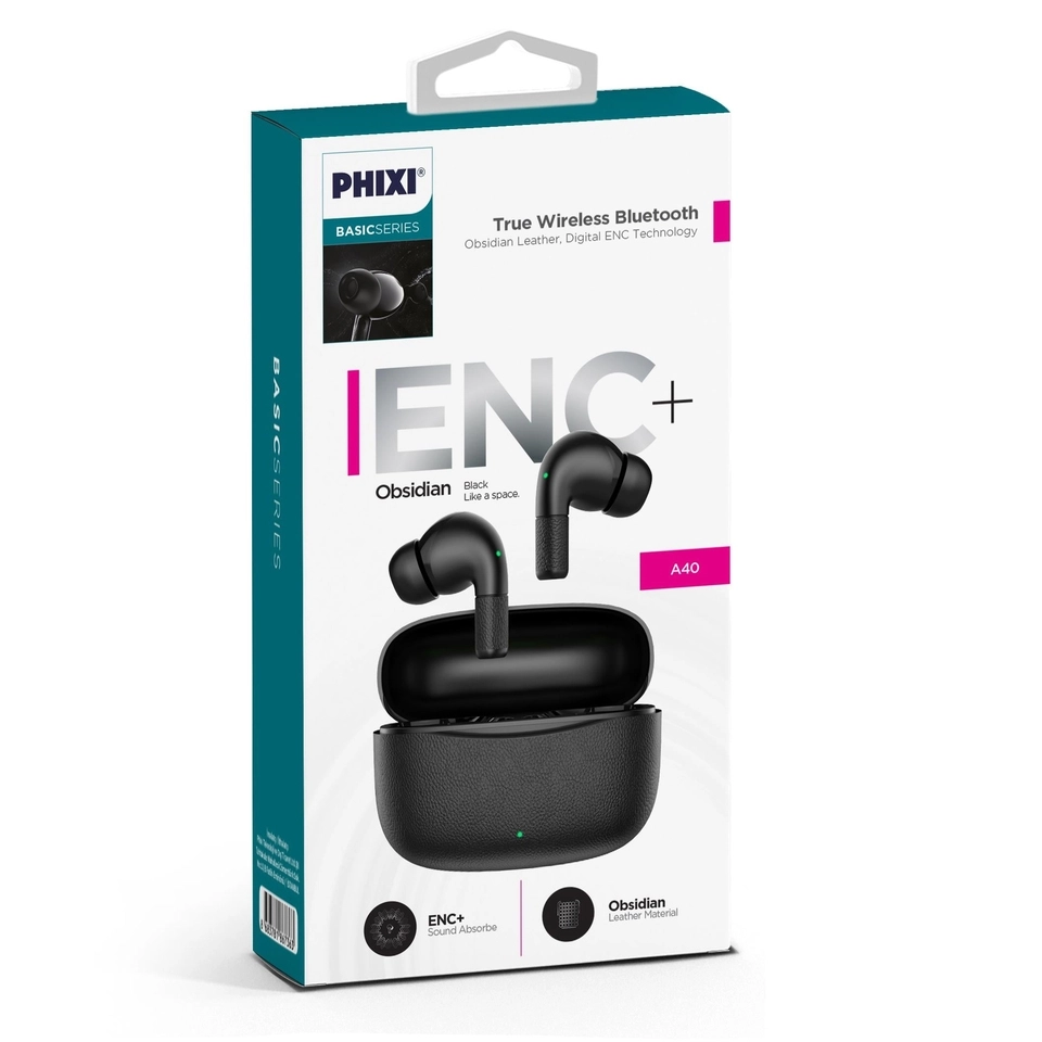 Phixi A40 ENC USB-C Hızlı Şarj Destekli Bluetooth Kulaklık