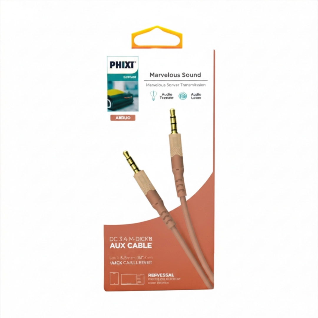 PHİXİ A852 SİLİKON AUX KABLO