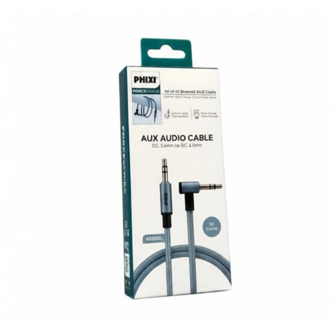 PHİXİ A858 3.5MM L TİP AUX KABLO