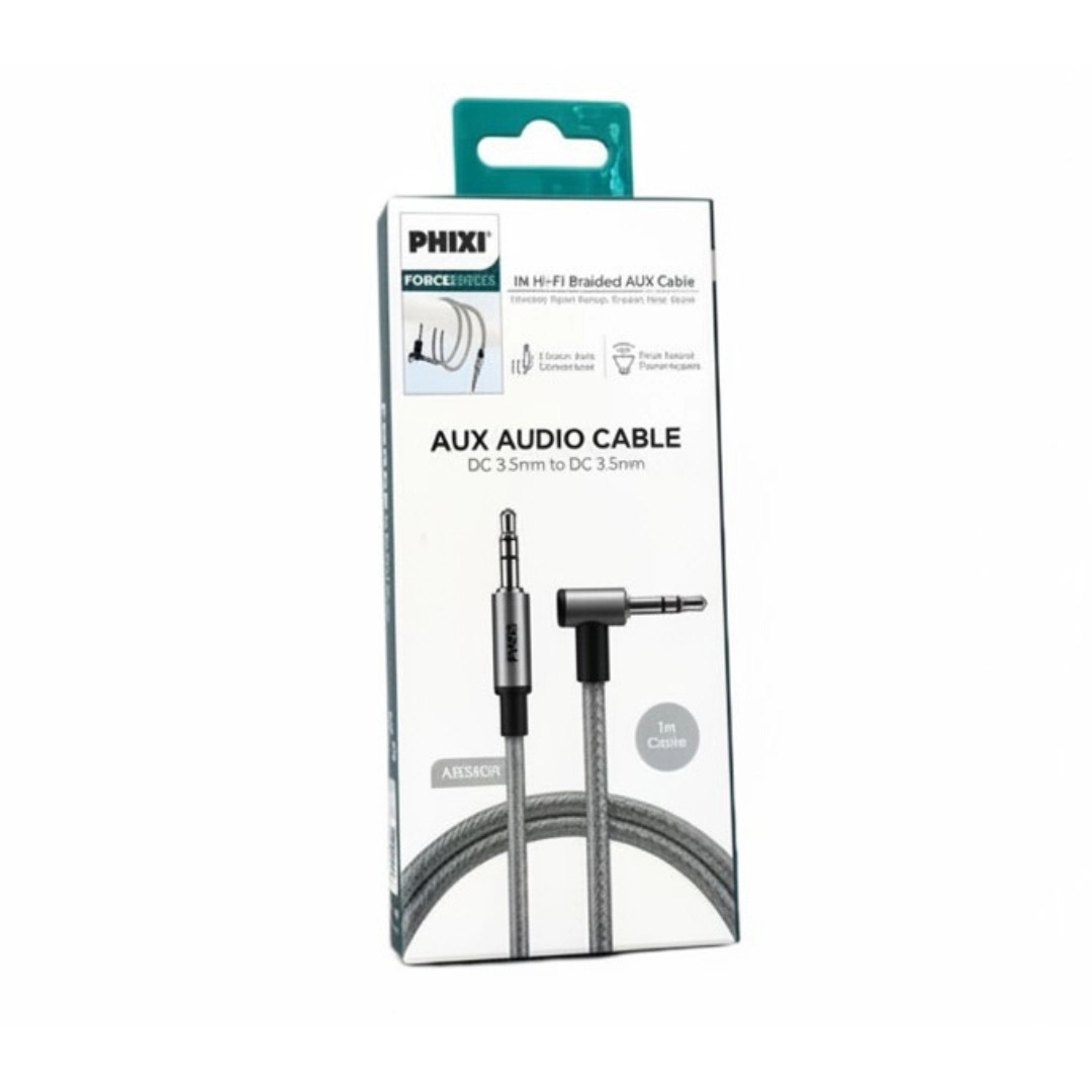 PHİXİ A858 3.5MM L TİP AUX KABLO