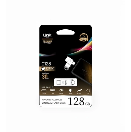 LİNKTECH C128 TYPE-C 128GB FLASH BELLEK