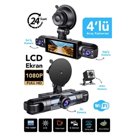 BETWENN C26 4 KANALLI ARAÇ İÇİ KAMERA 