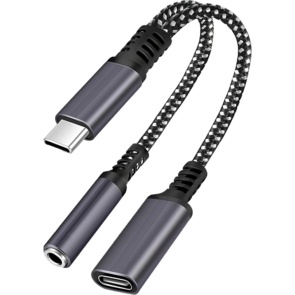 PHİXİ CA116 TYPE-C TO TYPE-C AND AUX KABLO