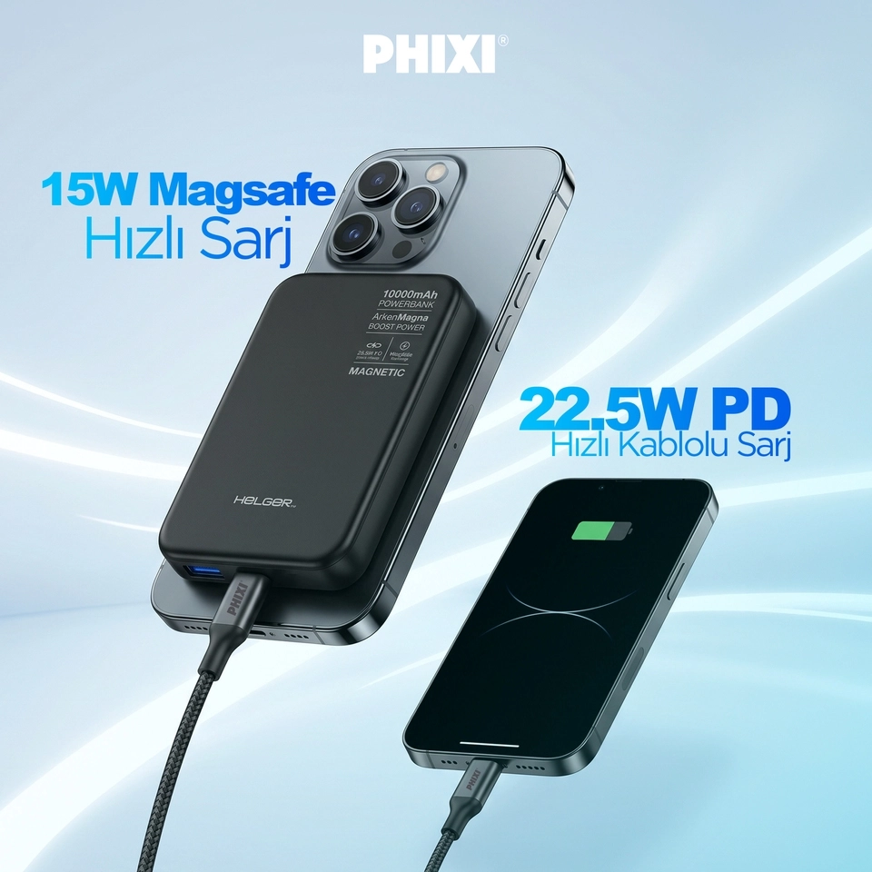 HELGER ARKEN MAGNA 10.000mAh MAGSAFE POWERBANK