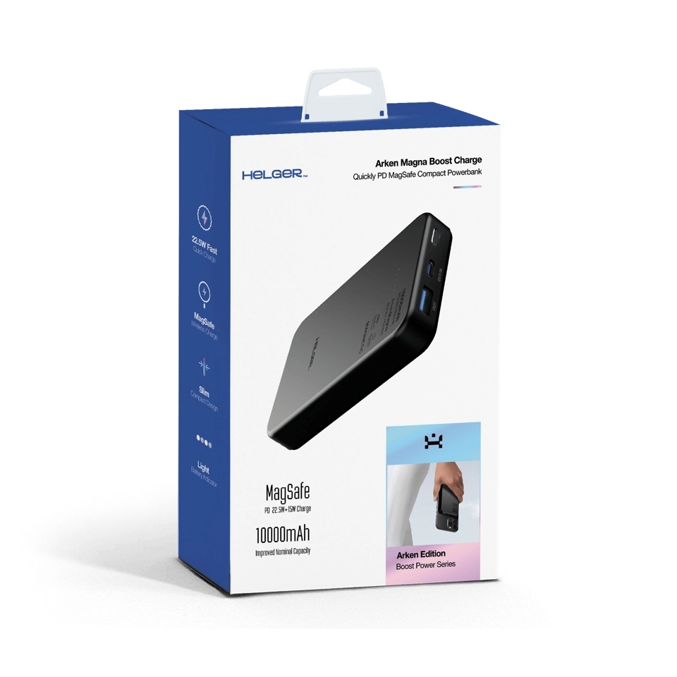 HELGER ARKEN MAGNA 10.000mAh MAGSAFE POWERBANK