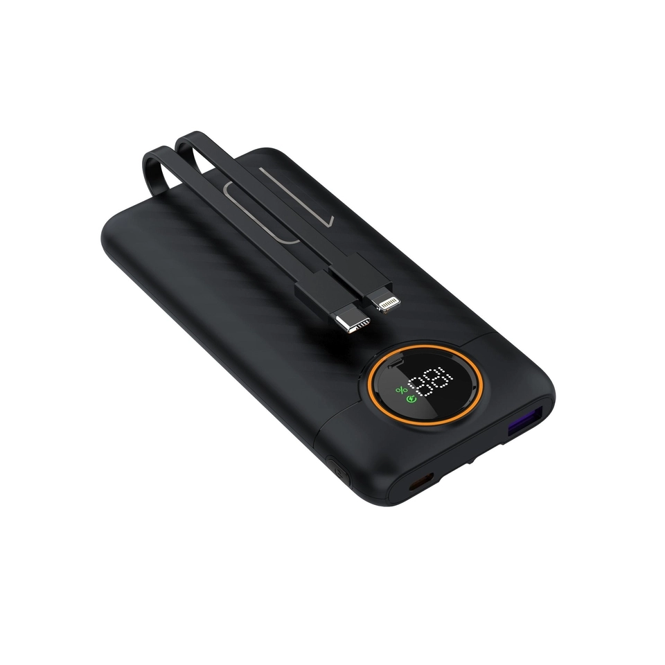 PHİXİ P12 10.000mAh 22.5W LCD EKRANLI POWERBANK