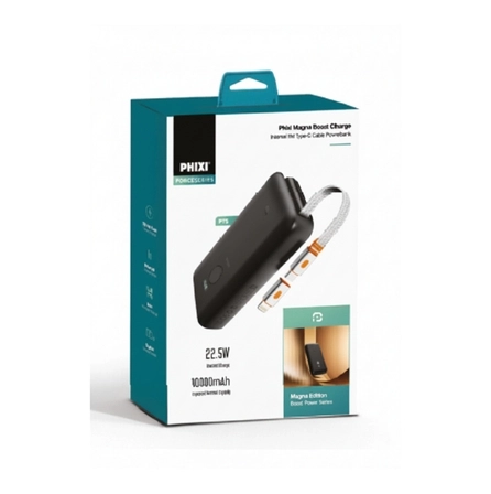 PHİXİ MAGNA P75 MAKARALI 10.000mAh POWERBANK