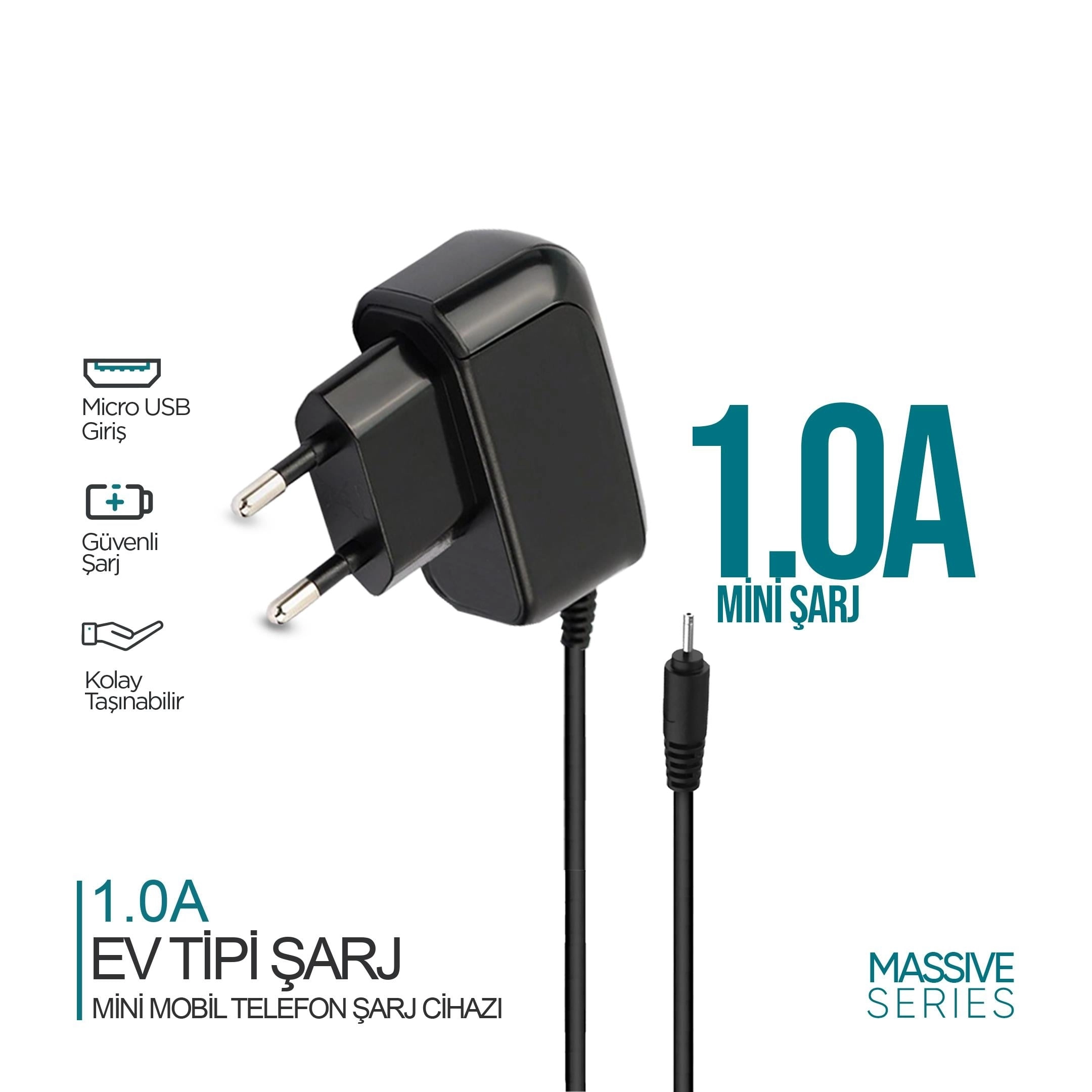 PHİXİ PCH882 1.0A NOKİA İNCE UÇLU ŞARJ CİHAZI