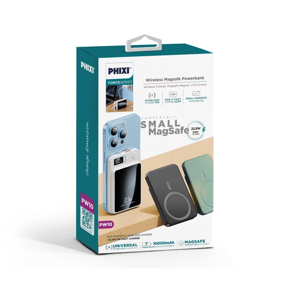 PHİXİ PW10 10.000MAH MAGSAFE 22,5W POWERBANK