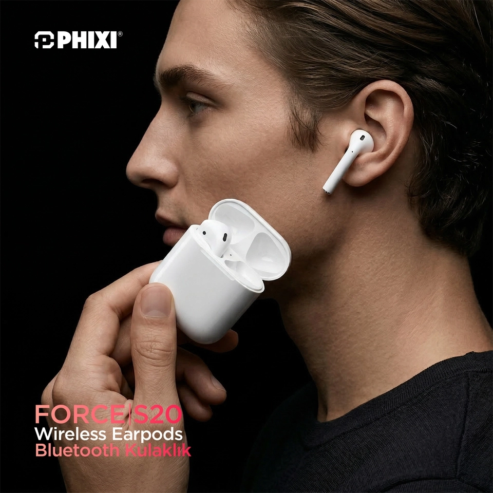 PHİXİ S20 AİRPODS BLUETOOTH KULAKLIK