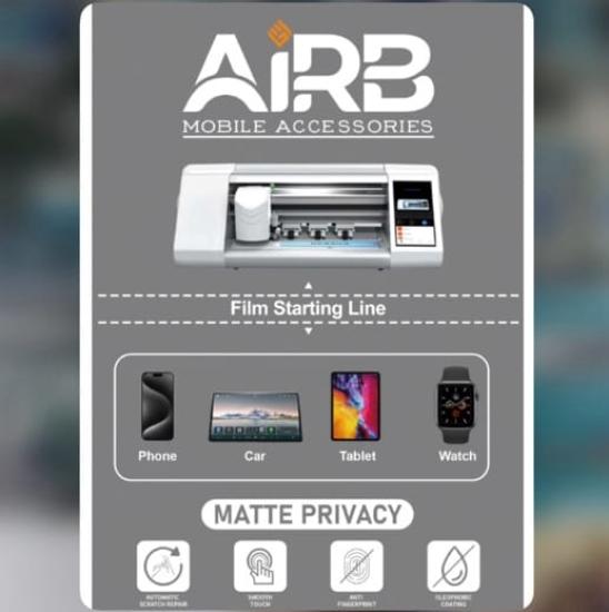 AİRB MATTE PRİVACY (MAT HAYALET) NANO EKRAN KORUYUCU METARYEL (50’Lİ PAKET)