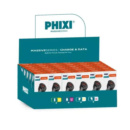 PHİXİ QCH238 30 LU PAKET 38W ARAÇ ŞARJ ADAPTÖRÜ