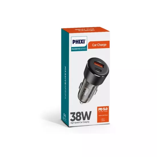 PHİXİ QCH238 30 LU PAKET 38W ARAÇ ŞARJ ADAPTÖRÜ