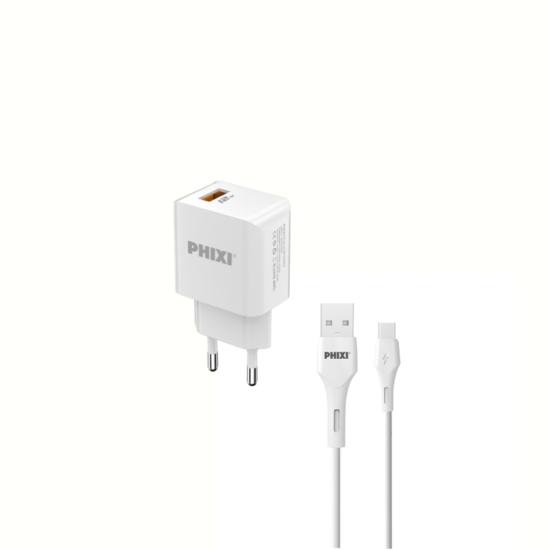 PCH242T - 12W 2.1A TYPE-C ŞARJ CİHAZI