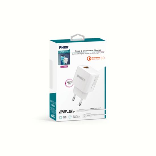 QCH243T - 22.5W 3.0A TYPE-C ŞARJ CİHAZI