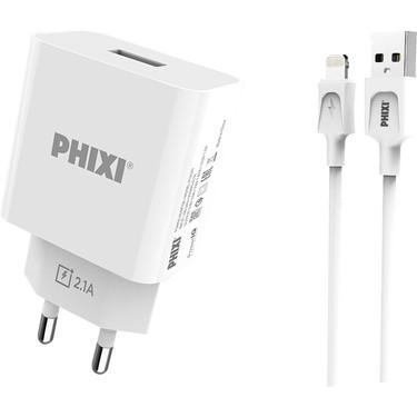 QCH251L Lightning USB Power IQ 10W / 2.1A Kablolu Şarj Cihazı