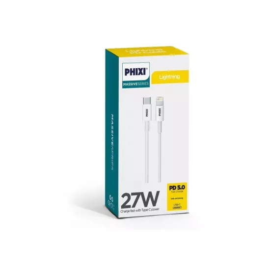 CB408L 30LU PAKET 27W PD 5.0A TYPE-C TO LİGHTNİNG KABLO