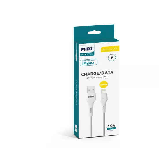 PHİXİ CB410L 3.0A LİGHTNİNG USB KABLO