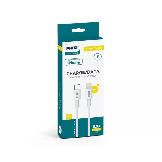 PHİXİ CB412L 27W PD LİGHTNİNG KABLO