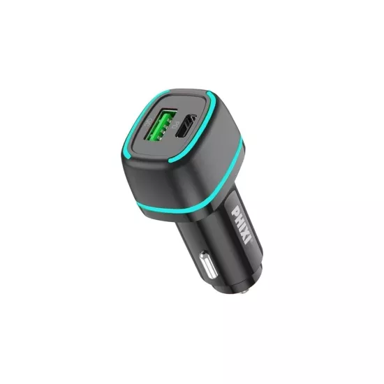 PHİXİ QCC4138B 3.0A PD/USB ARAÇ ŞARJ ADAPTÖR
