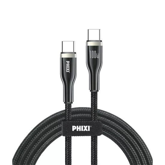 PHİXİ UPD4170T 100W TYPE-C TO TYPE-C KABLO