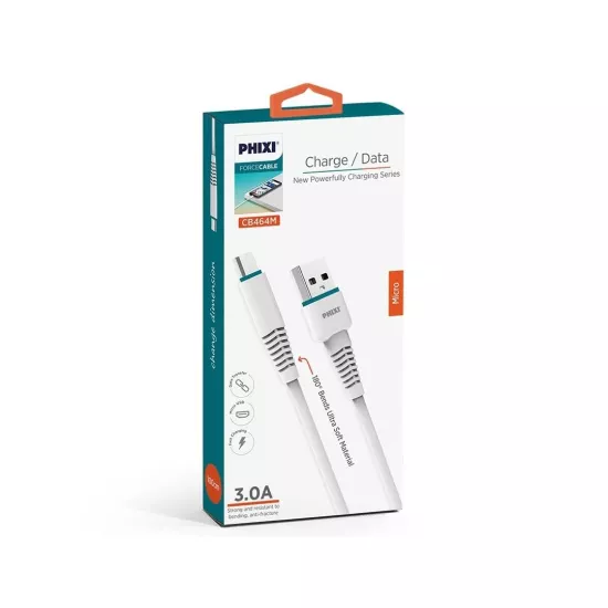 PHİXİ CB464M 3.0A MİCRO USB KABLO