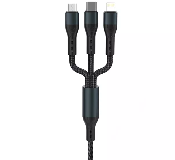 PHİXİ CB631 3.0A MİCRO/TYPE-C/LİGHTNİNG USB KABLO