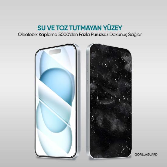 iPhone 15 Promax GORİLLA GUARD ANTİSTATİC CAM EKRAN KORUYUCU