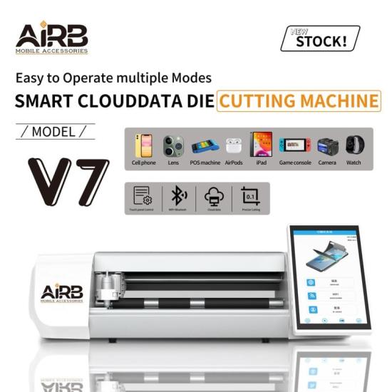 AİRB V7 AKILLI NANO EKRAN KORUYUCU KESİM MAKİNESİ