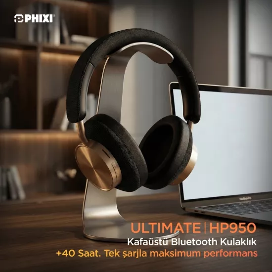 PHİXİ HP950 (ANC+) KAFAÜSTÜ BLUETOOTH KULAKLIK