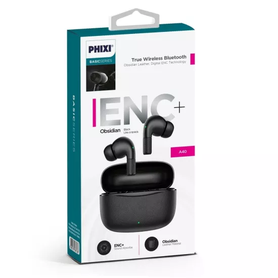 Phixi A40 ENC USB-C Hızlı Şarj Destekli Bluetooth Kulaklık