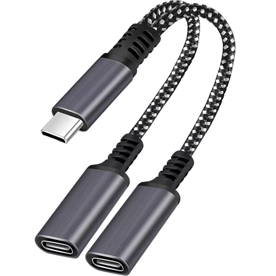 PHİXİ CA117 TYPE-C TO 2X TYPE-C KABLO