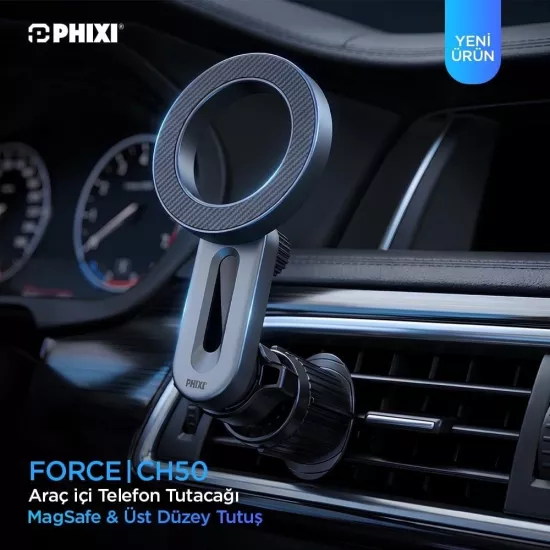 PHİXİ CH50 MAGSAFE ARAÇ TUTUCU