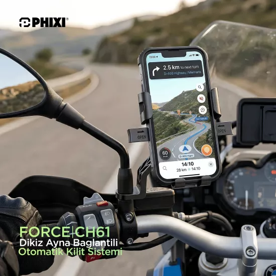 PHİXİ CH61 MOTOR TELEFON TUTUCU