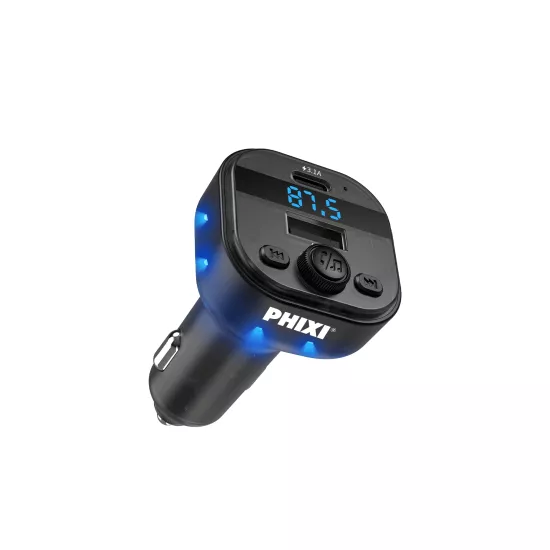 Phixi FM15 Transmıtter Wireless Radio Adapter Car Kit
