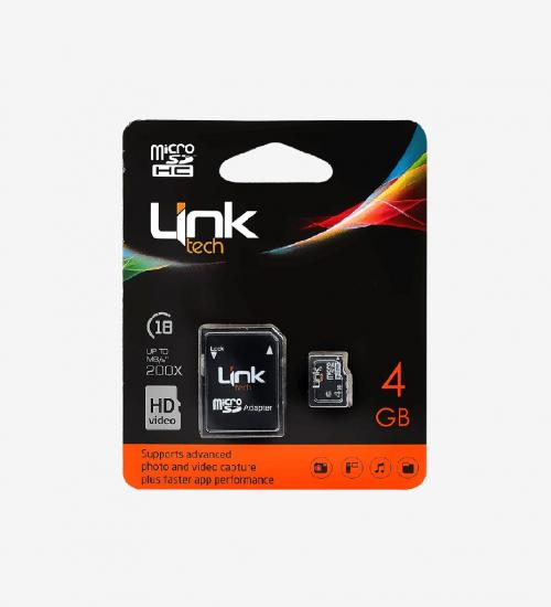 LİNKTECH 4GB ADAPTÖRLÜ HAFIZA KARTI
