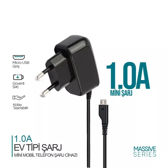 PHİXİ PCH881 1.0A MİCRO ŞARJ CİHAZI