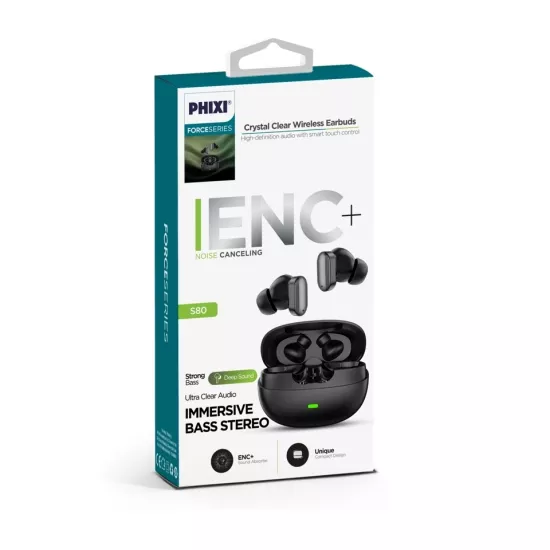 PHİXİ S80 ENC BLUETOOTH KULAKLIK