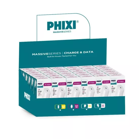 PHİXİ UPD210 25W 30LU PAKET ADAPTÖR