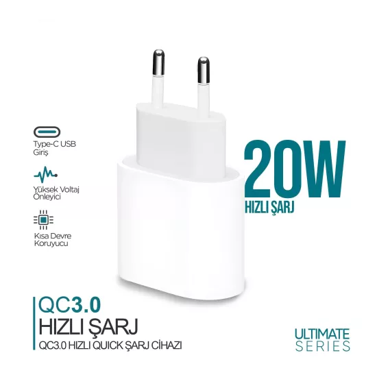 PHİXİ UPD4118 20W PD ADAPTÖR