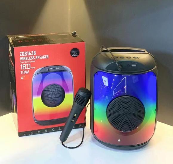 ZQS-1438 MİKROFONLU KAROEKE BLUETOOTH SPEAKER
