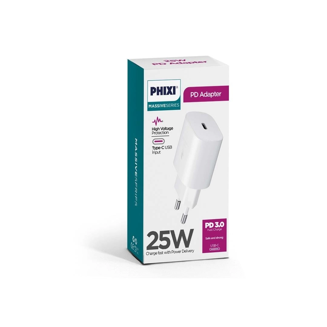 PHİXİ UPD210 25W 30LU PAKET ADAPTÖR